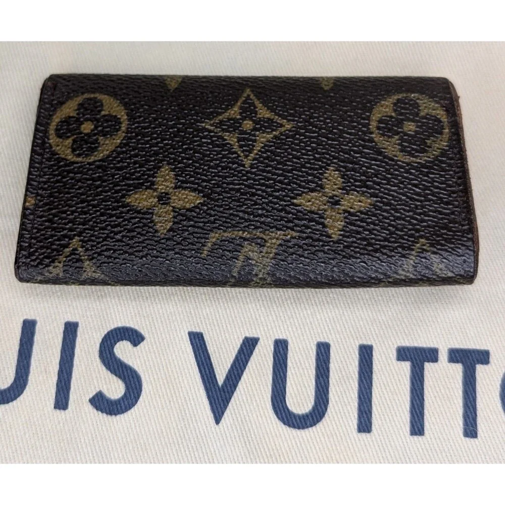 Louis Vuitton Key Case Monogram Multicles 4 Hooks RA0064 Authentic